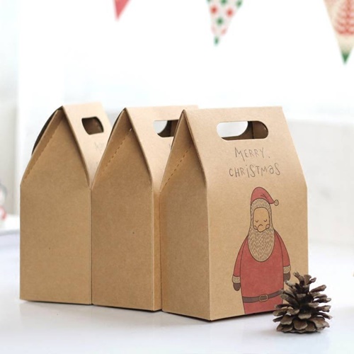 3 mẫu hộp giấy quà tặng Giáng Sinh chất, độc, lạ
