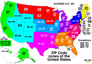 zip code la gi
