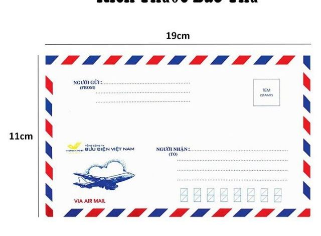phong bì bưu điện
