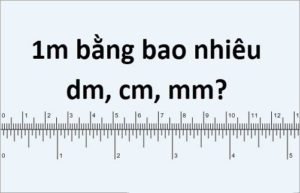 1 met bang bao nhieu mm