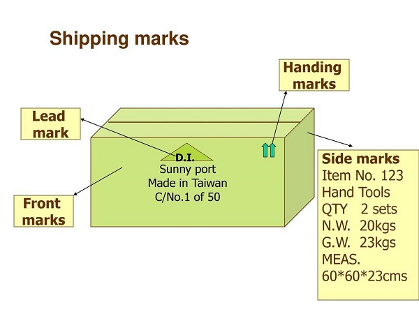 shipping mark