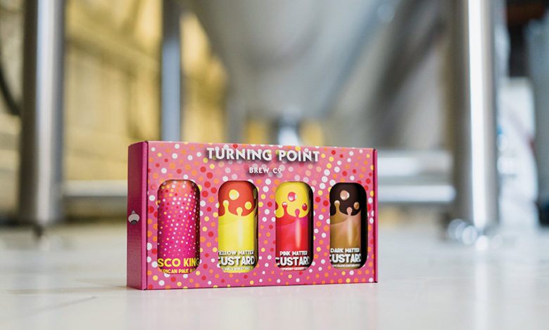 Durham Box tạo ra gói quà nổi bật cho Turning Point Brew Co