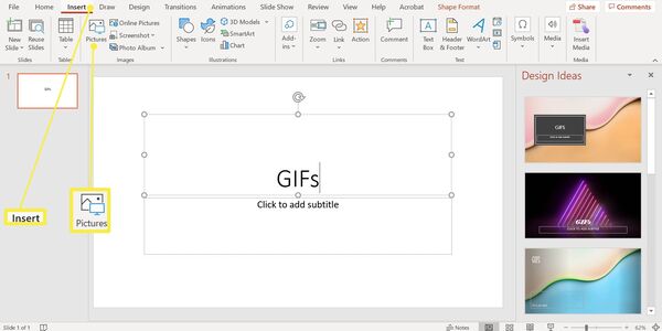 Tất tần tật các cách chèn GIF vào PowerPoint bạn nên biết